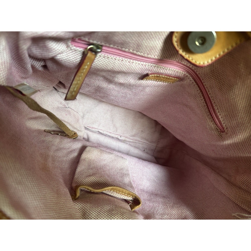 Dooney & Bourke Y2k Preppy Pink purse w/Tassel & matching wallet - Picture 10 of 16